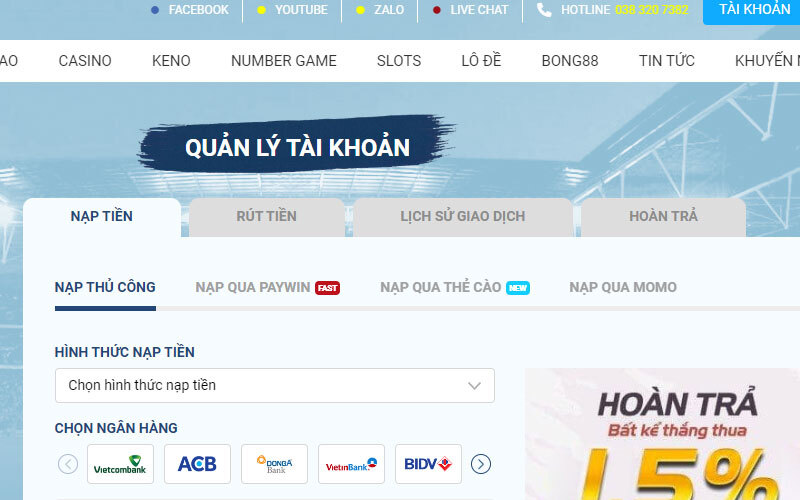 Npa tien de dang tai 8live Football