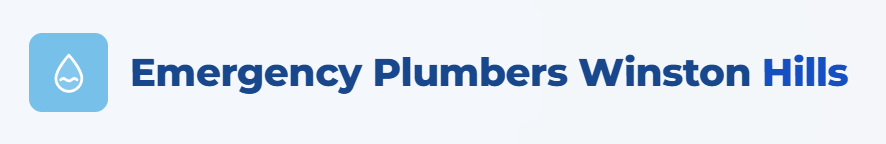 Emergency Plumbers Winston Hills