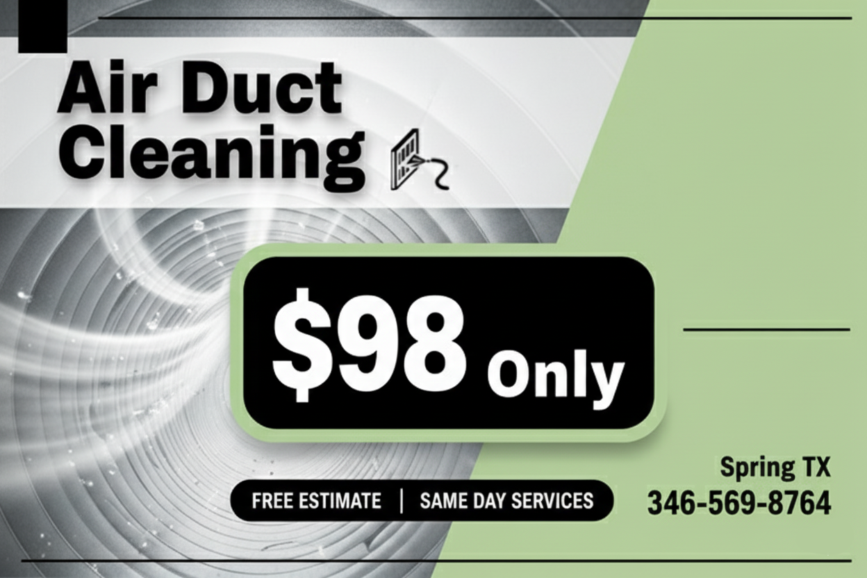 Air Duct Vent Cleaning Spring TX