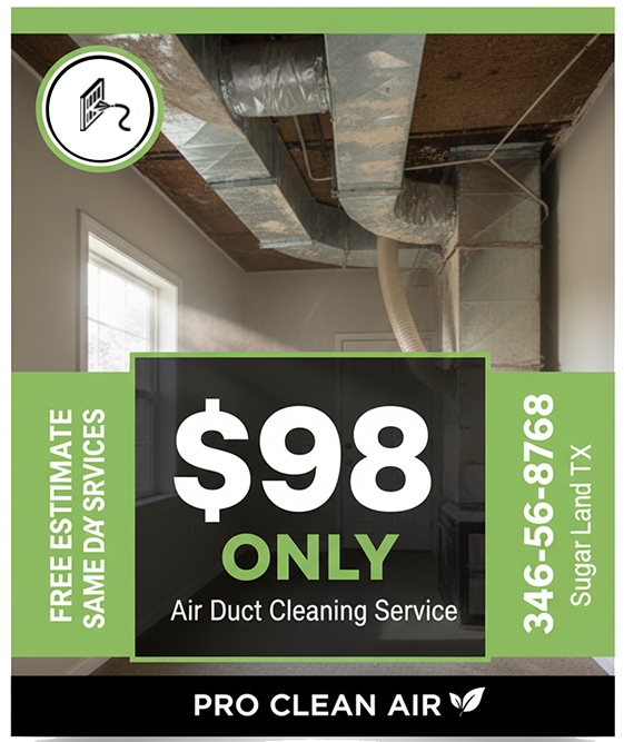 Air Duct Vent Cleaning Sugar Land TX