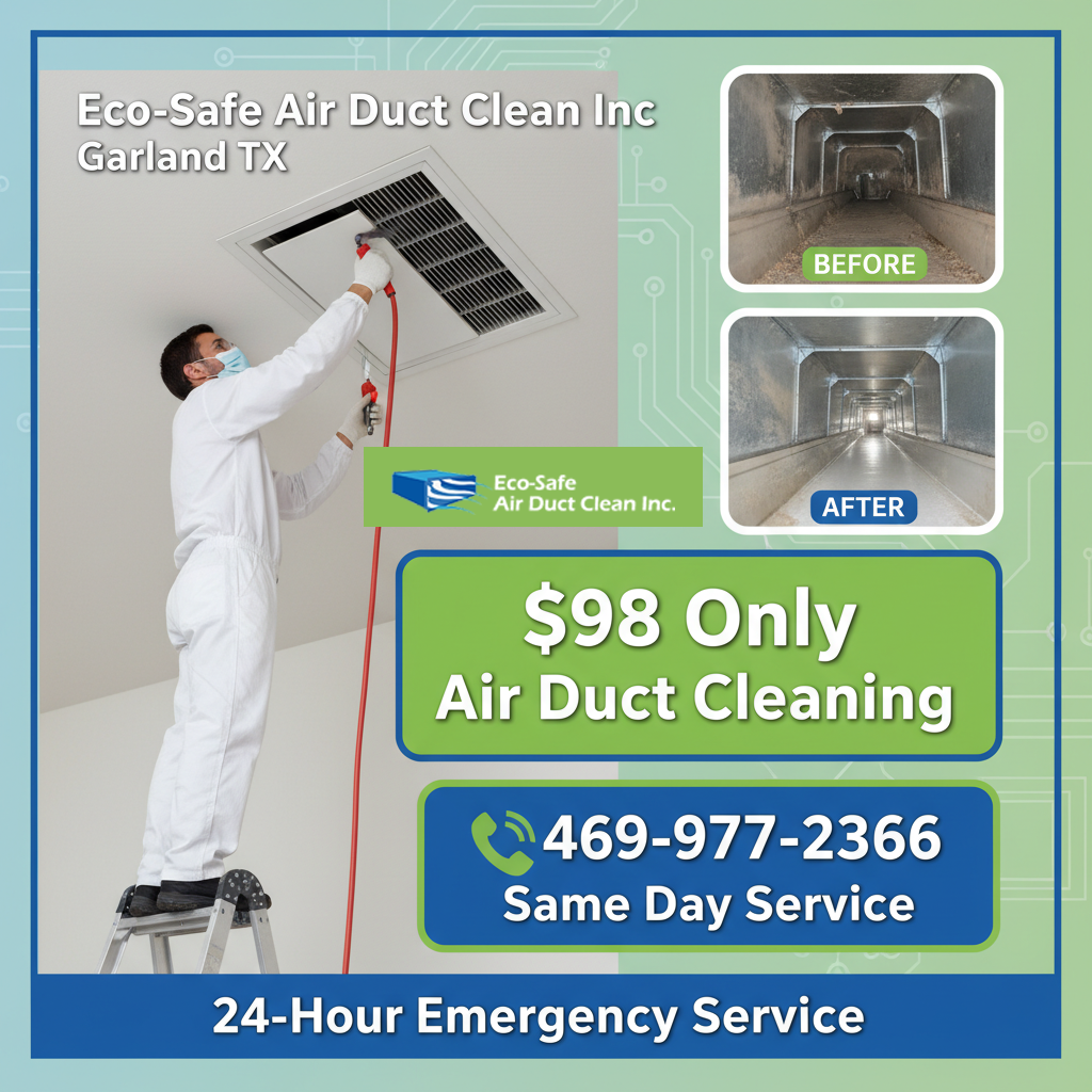 Eco Safe Air Duct Cleaning Garland TX 