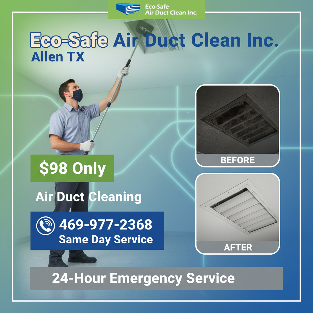 Eco Safe Air Duct Cleaning Allen TX 