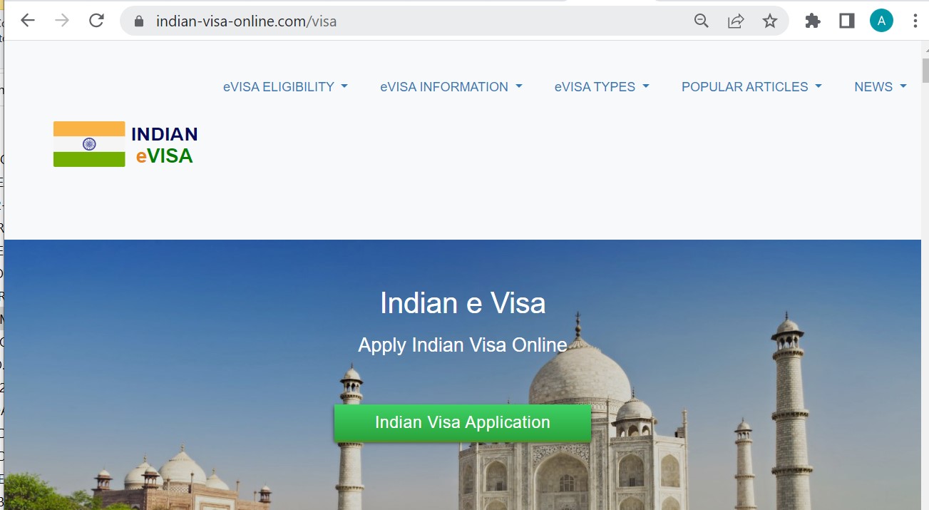 INDIAN EVISA  Official Government Immigration Visa Application Online  FOR ITALIAN CITIZENS - Domanda di immigrazione online ufficiale per il visto indiano