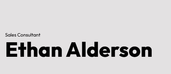 Ethan Alderson Real Estate