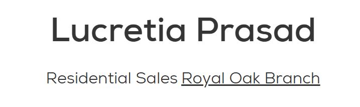 Lucretia Prasad - Residential Sales Specialist Onehunga and Royal Oak