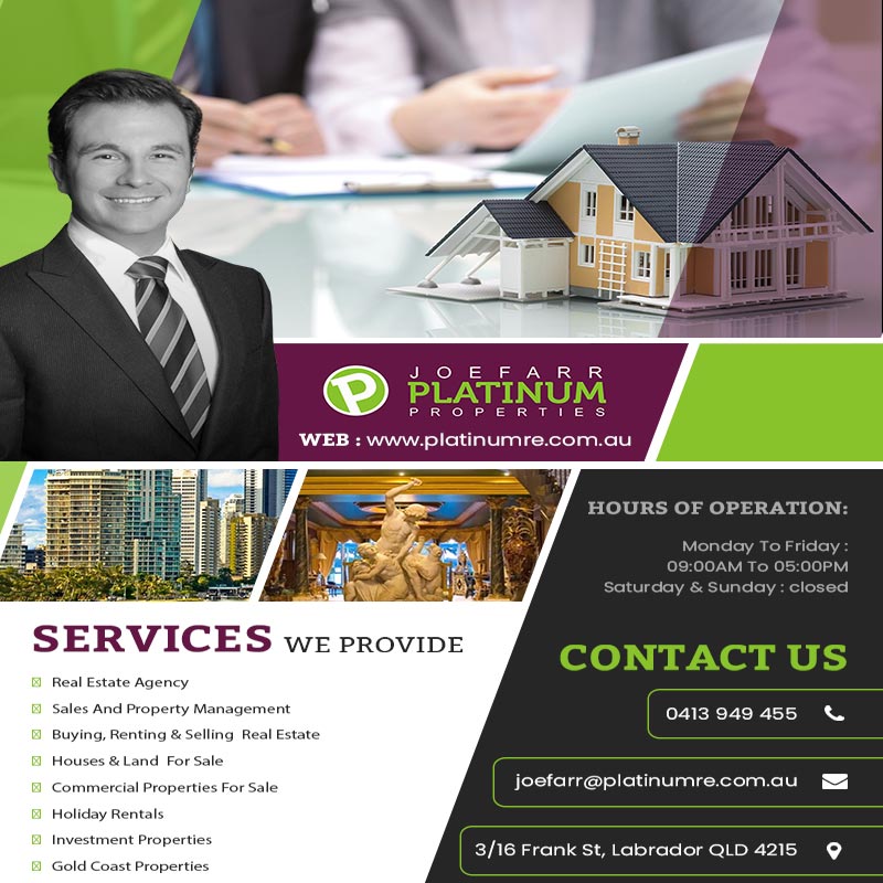 Holiday Rentals Jacobs Well | Joe Farr Platinum Properties