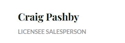 Team Pashby - Ray White Paraparaumu