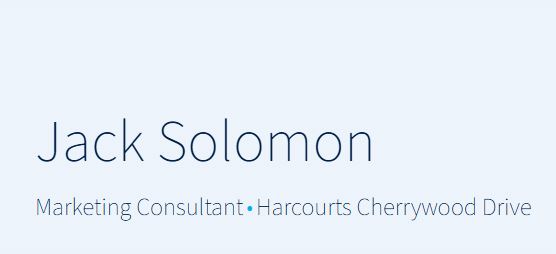 Jack Solomon Harcourts