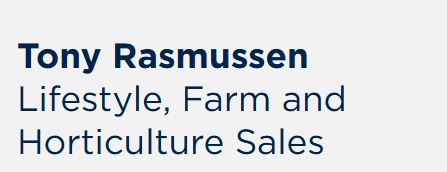 Tony Rasmussen - Bayleys Rural