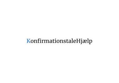 KonfirmationstaleHjælp