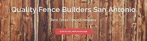 Fence Builders San Antonio