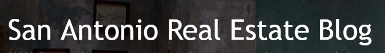 San Antonio Real Estate Blog