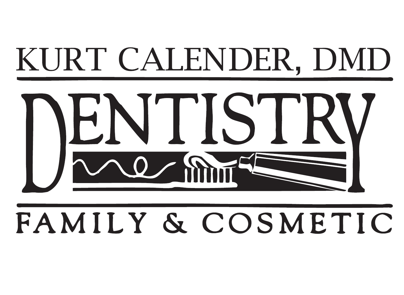 Kurt Calender, Family and Cosmetic Dentistry