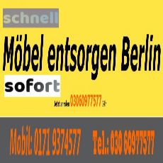 Sperrmüllabholung 80 Euro Berlin