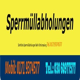 Sperrmülldienst Berlin