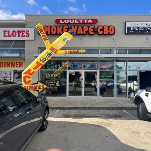 Louetta Smoke Shop | Best Vape Shop in Spring TX | Delta 8, Kratom, CBD & Novelties