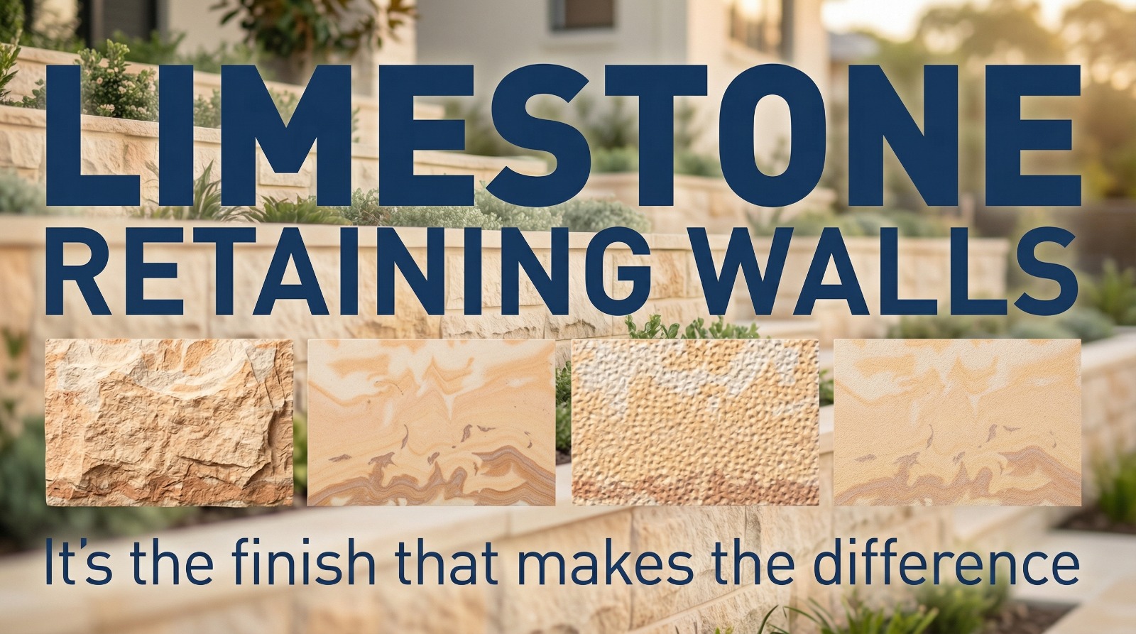 Limestone Retaining Walls