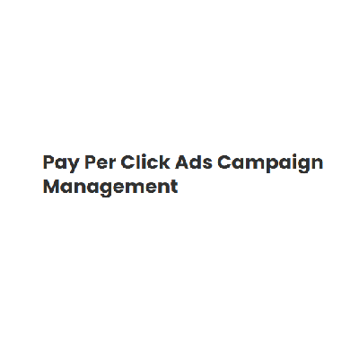Pay Per Click Ads Campaign