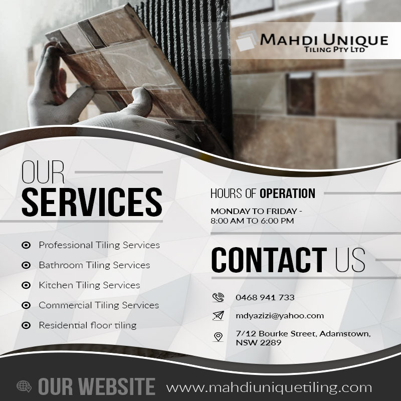 Mahdi Unique Tiling Pty Ltd