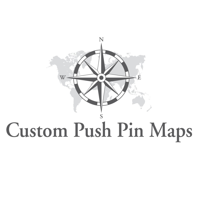 Custom Push Pin Maps