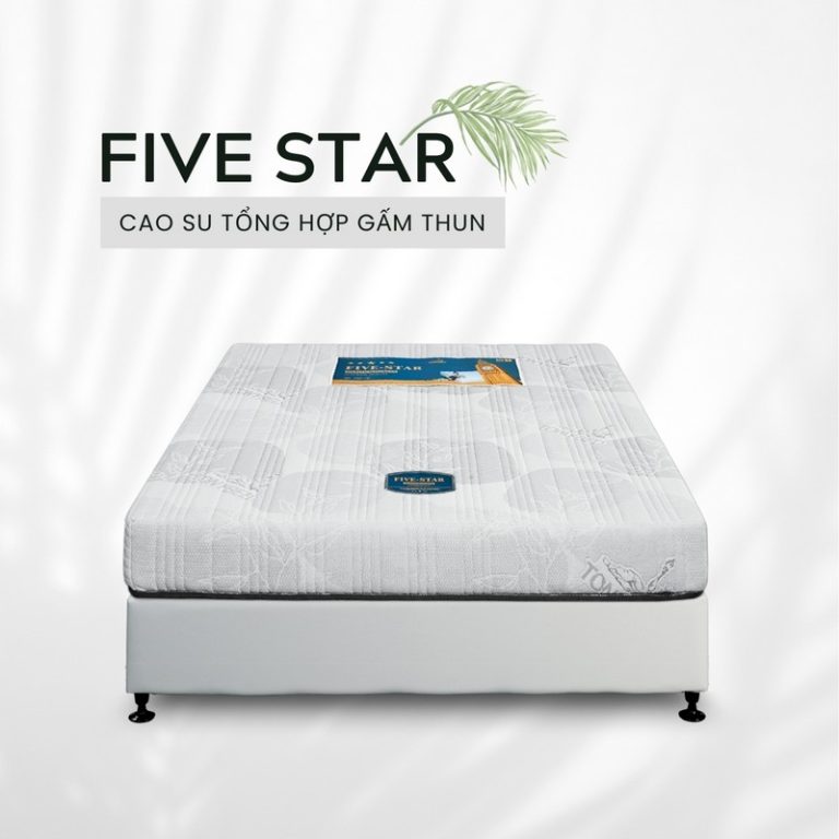 Nệm Dầu Cọ Thiên Nhiên Five Star