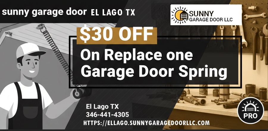 Sunny Garage Door El Lago TX