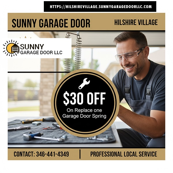Sunny Garage Door Hilshire Village TX