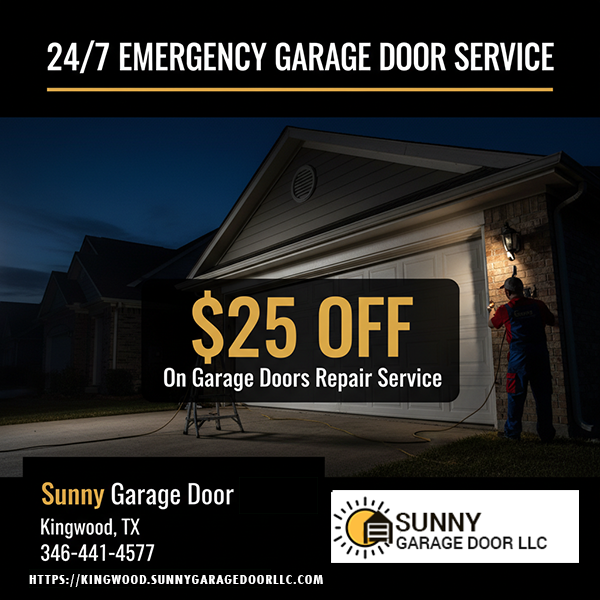Sunny Garage Door Kingwood TX