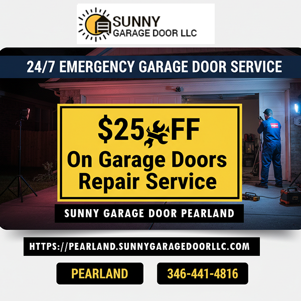 Sunny Garage Door Pearland TX