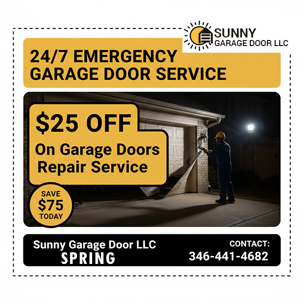 Sunny Garage Door Spring TX