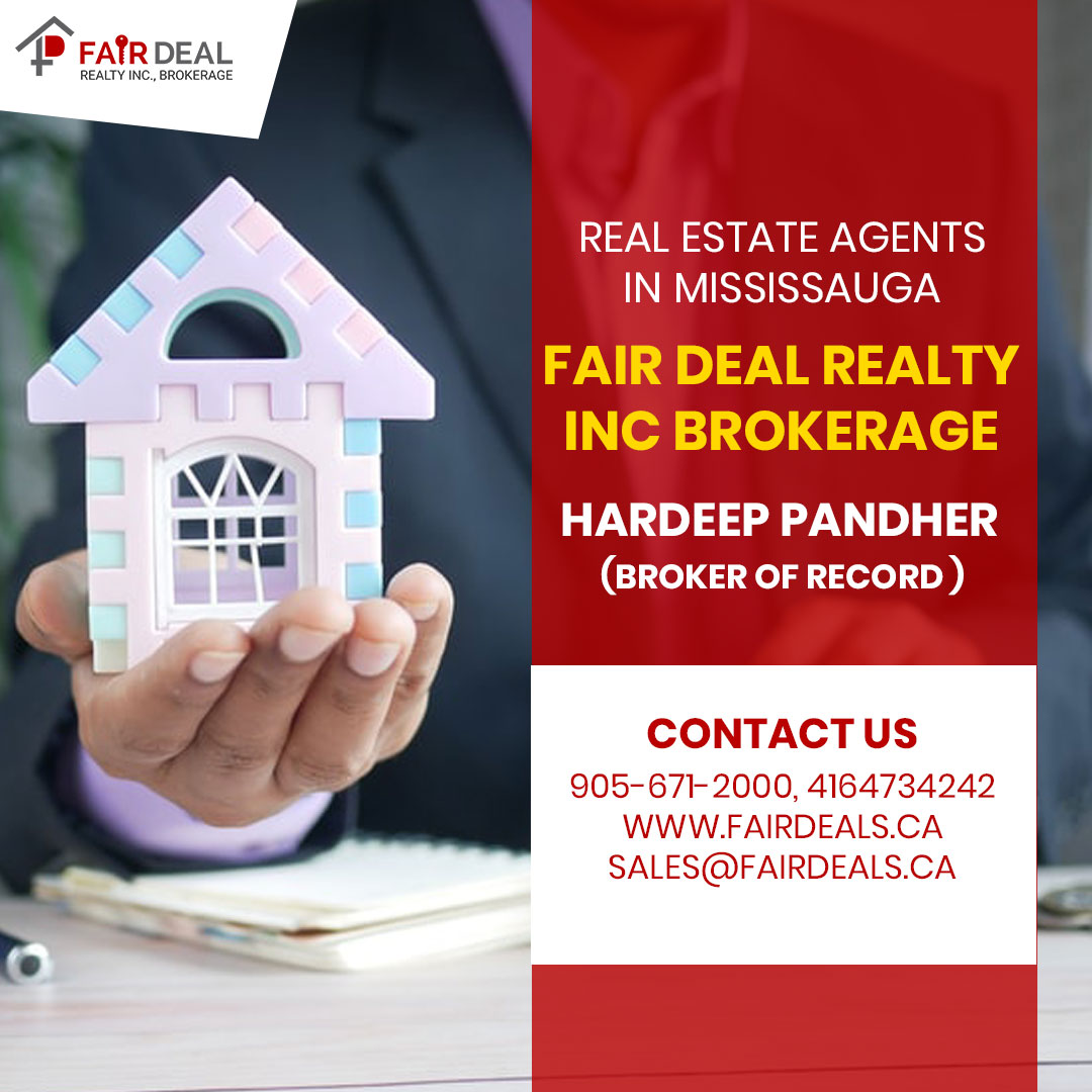 FAIR DEAL REALTY INC - Real Estate Agents Mississauga | Best Realtor in Mississauga