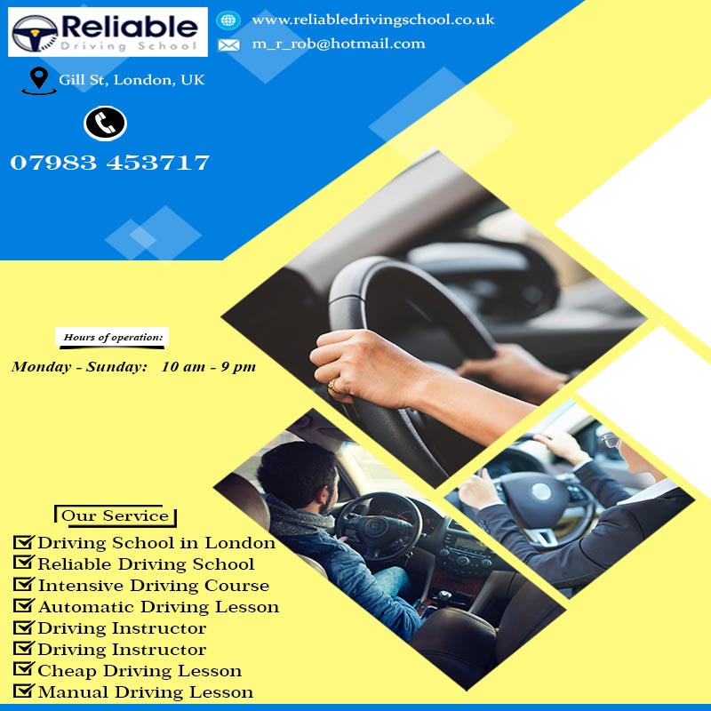 Driving Instructor London | Reliable Driving School