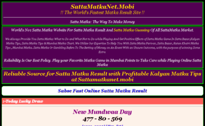 SattaMatkaNet.Mobi