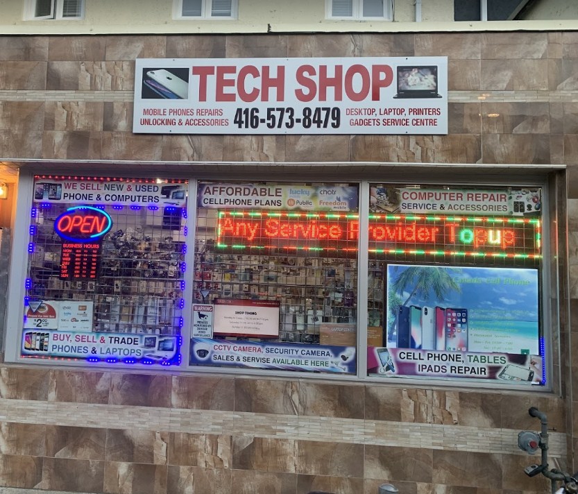 TECH SHOP Cell phone and computer repair