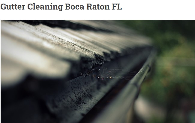 Gutter Cleaning Boca Raton