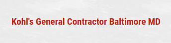 Kohl's General Contractor Baltimore MD
