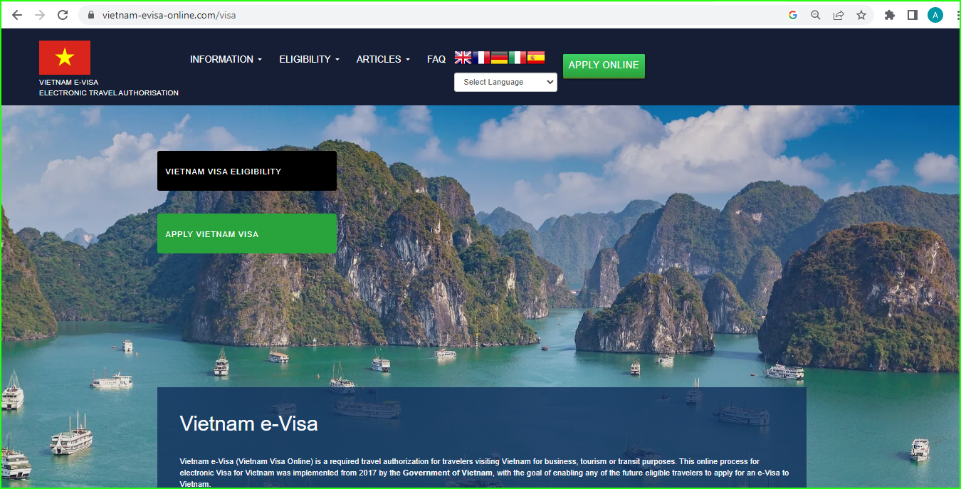 VIETNAMESE  Official Vietnam Government Immigration Visa Application Online FROM BULGARIA - Имиграционен център за кандидатстване за виза за САЩ