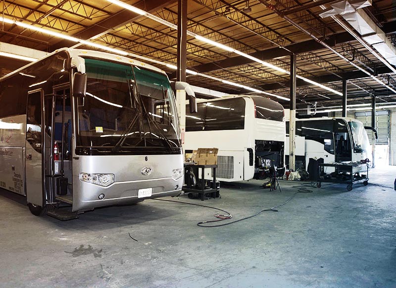 US Fleet Bus Repair Shop 