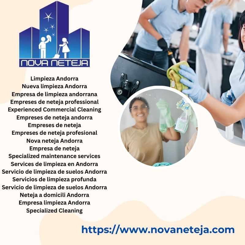 Servicios de limpieza de calidad en Andorra | Nova Neteja