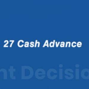  27 Online Cash Advance