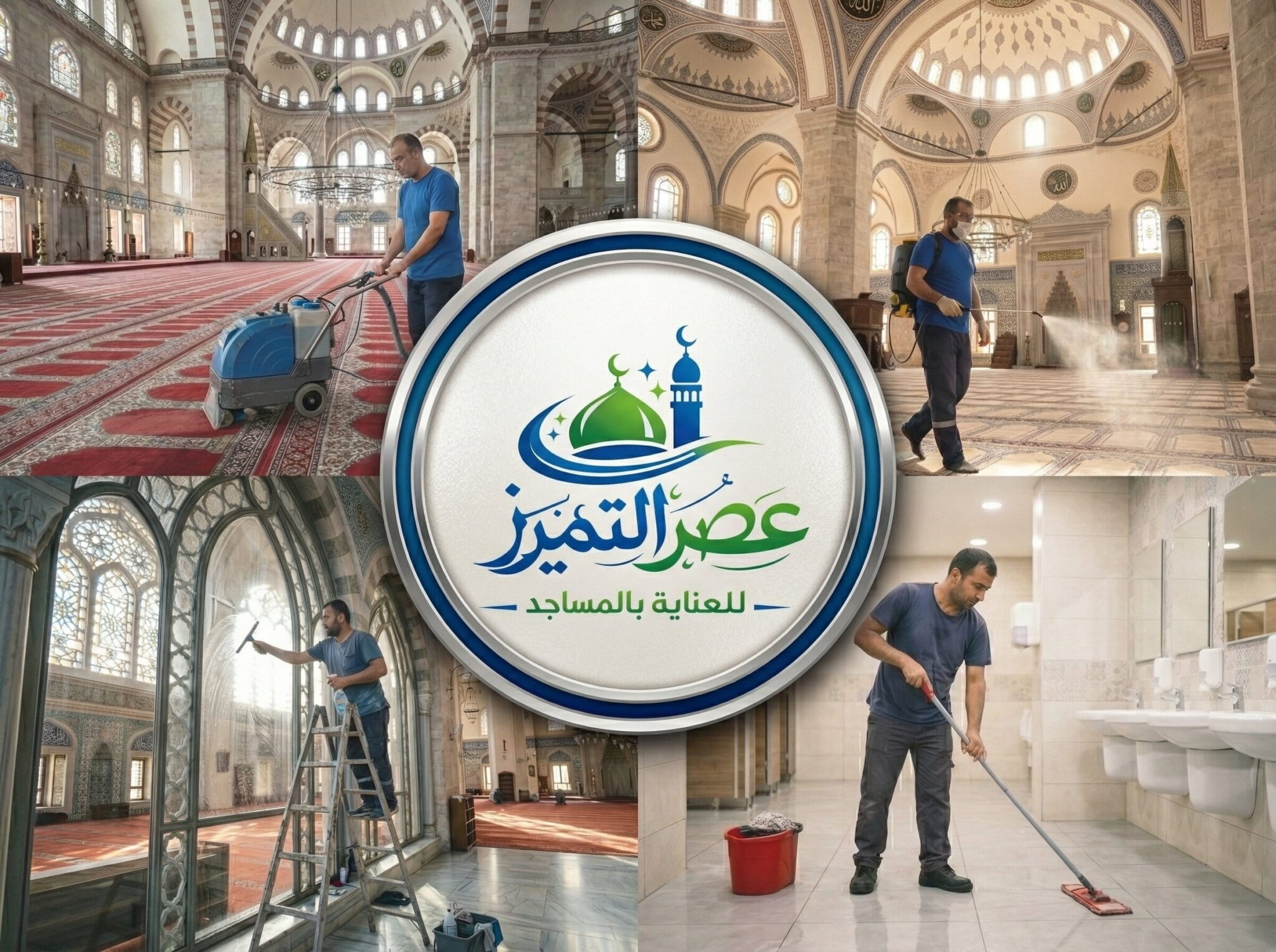 تنظيف مساجد بالدمام شركة عصر التميز
